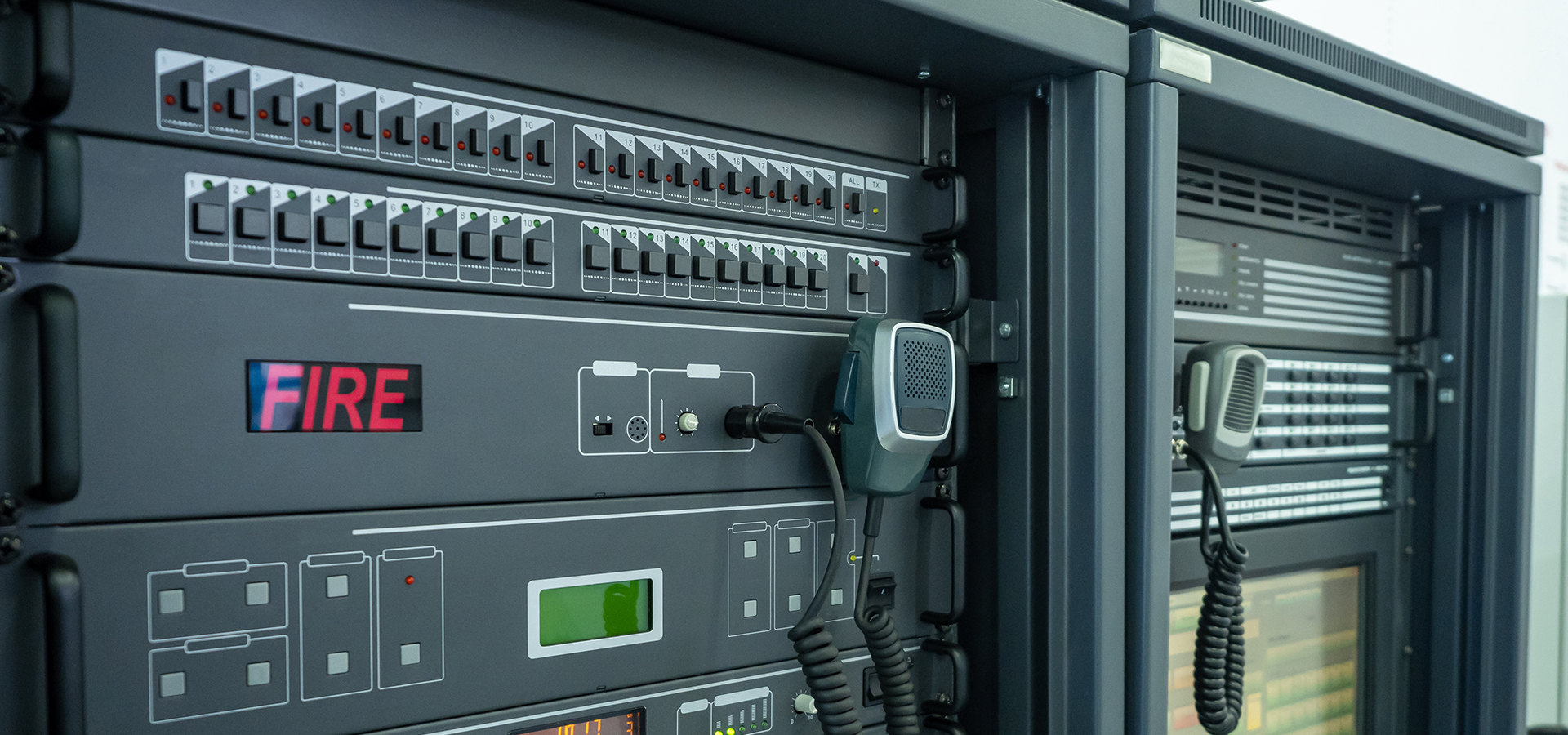 Voice notification system. Equipment for loud notification of something. Radio station for sound notification. Sound systems for enterprise. Broadcasting equipment. Station for announcement